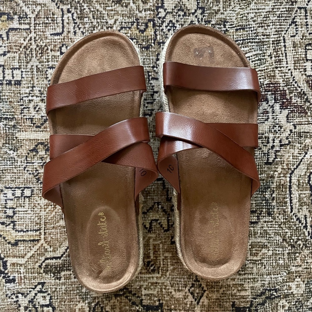 Altard State Platform Sandals - Size 10